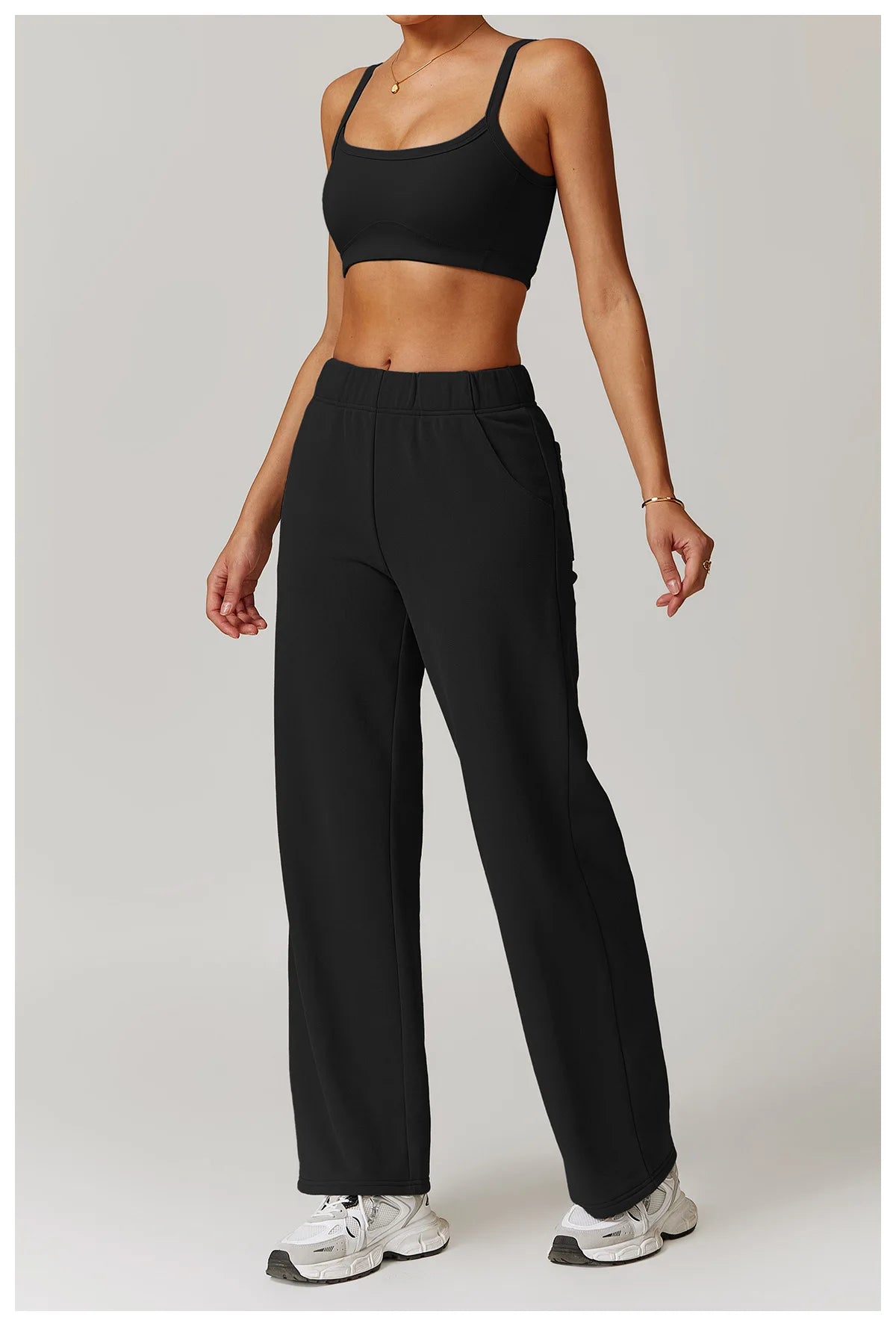 Flow Sweatpants Bra Set