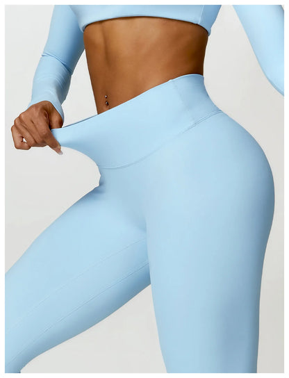 Scrunch Butt Long Sleeve Set