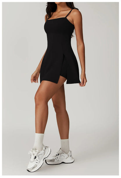 Ace Split Hem Active Dress