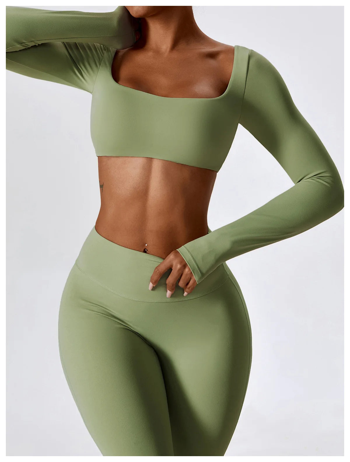 Elysian Flared Leggings Long Sleeve Set