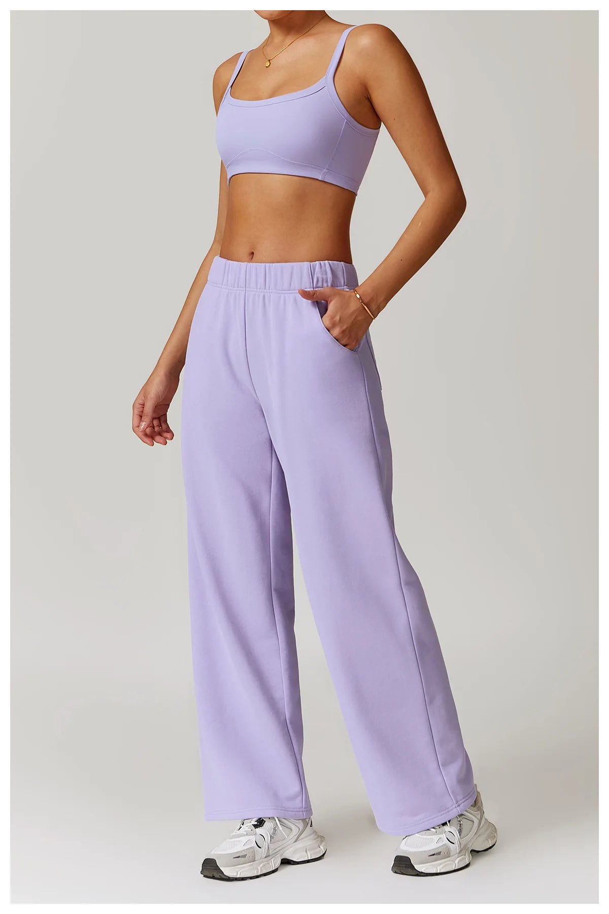 Flow Sweatpants Bra Set