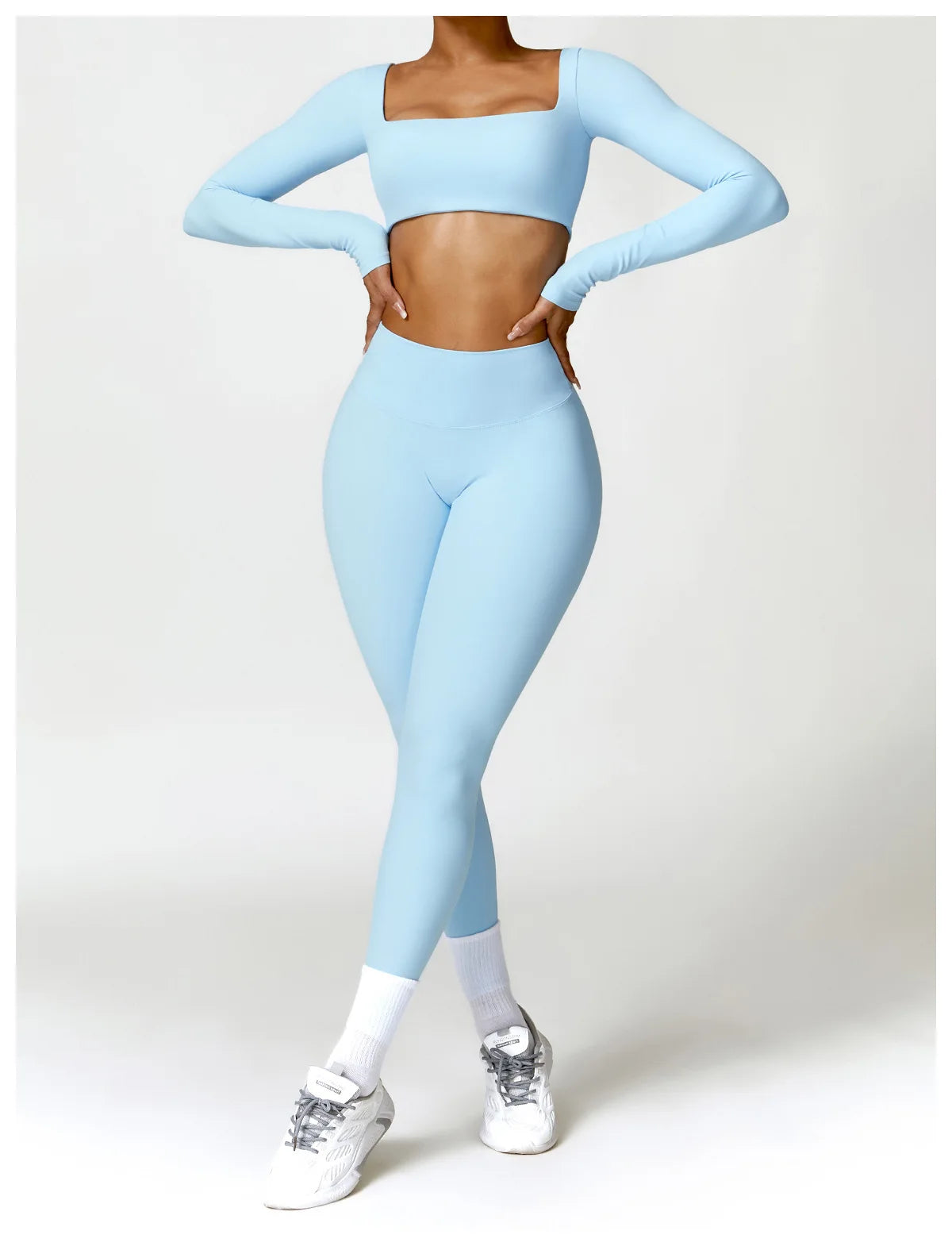 Scrunch Butt Long Sleeve Set