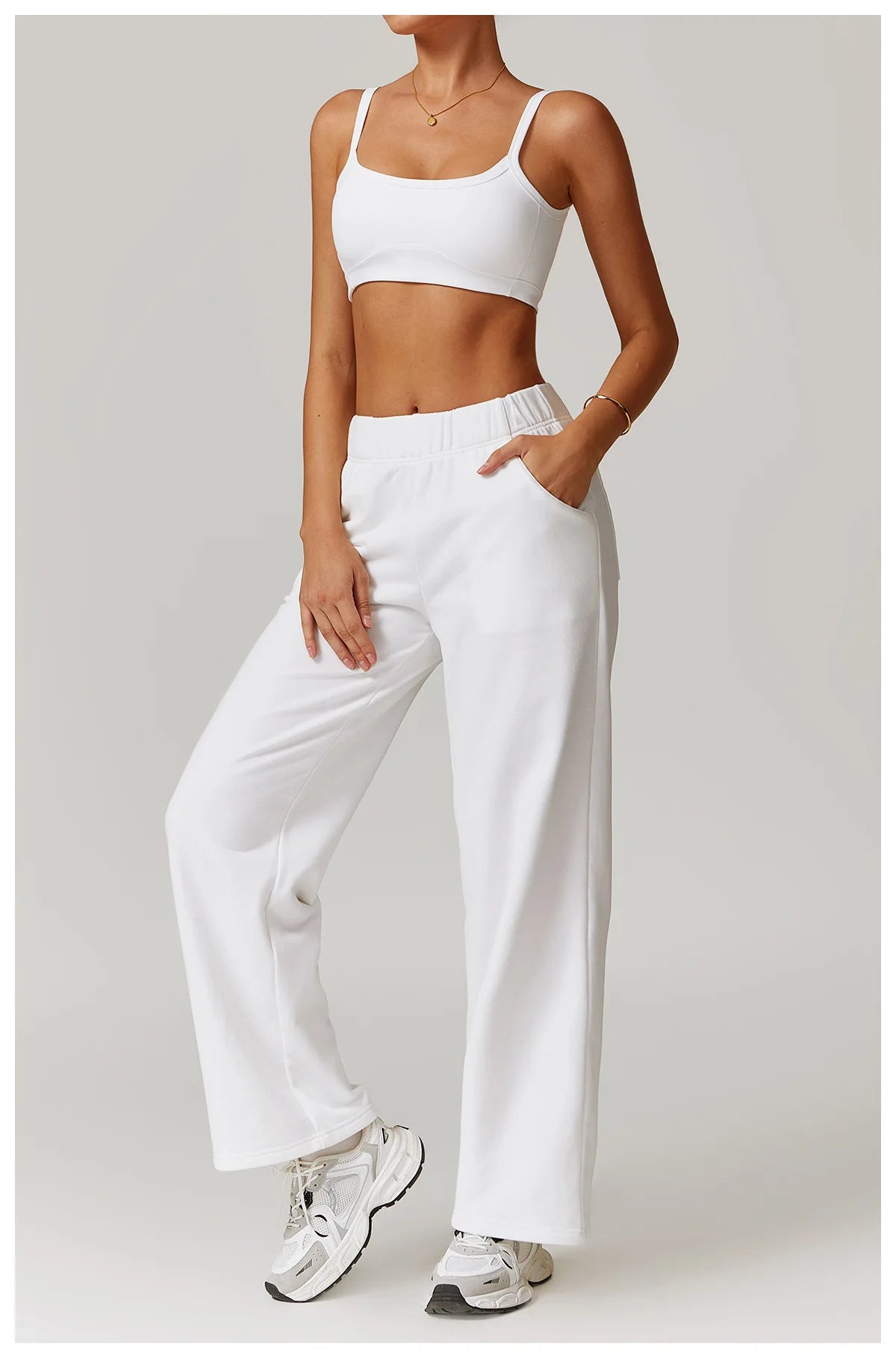 Flow Sweatpants Bra Set