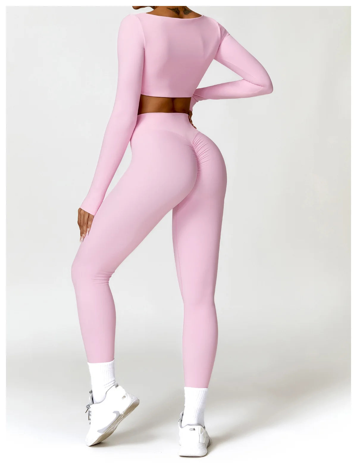 Scrunch Butt Long Sleeve Set