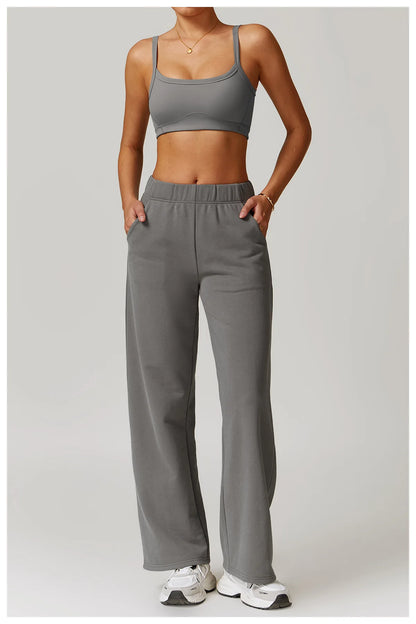 Flow Sweatpants Bra Set