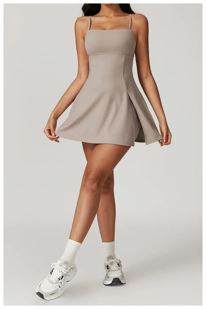 Ace Split Hem Active Dress