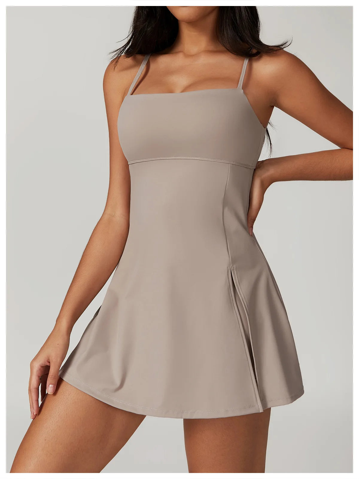 Ace Split Hem Active Dress