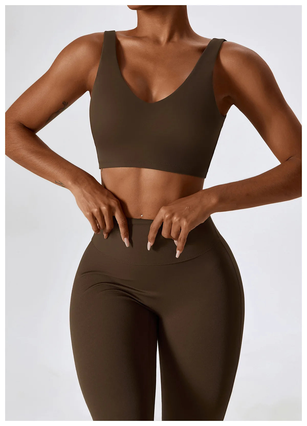 Elysian Flared Leggings Bra Set