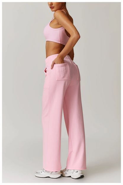 Flow Sweatpants Bra Set