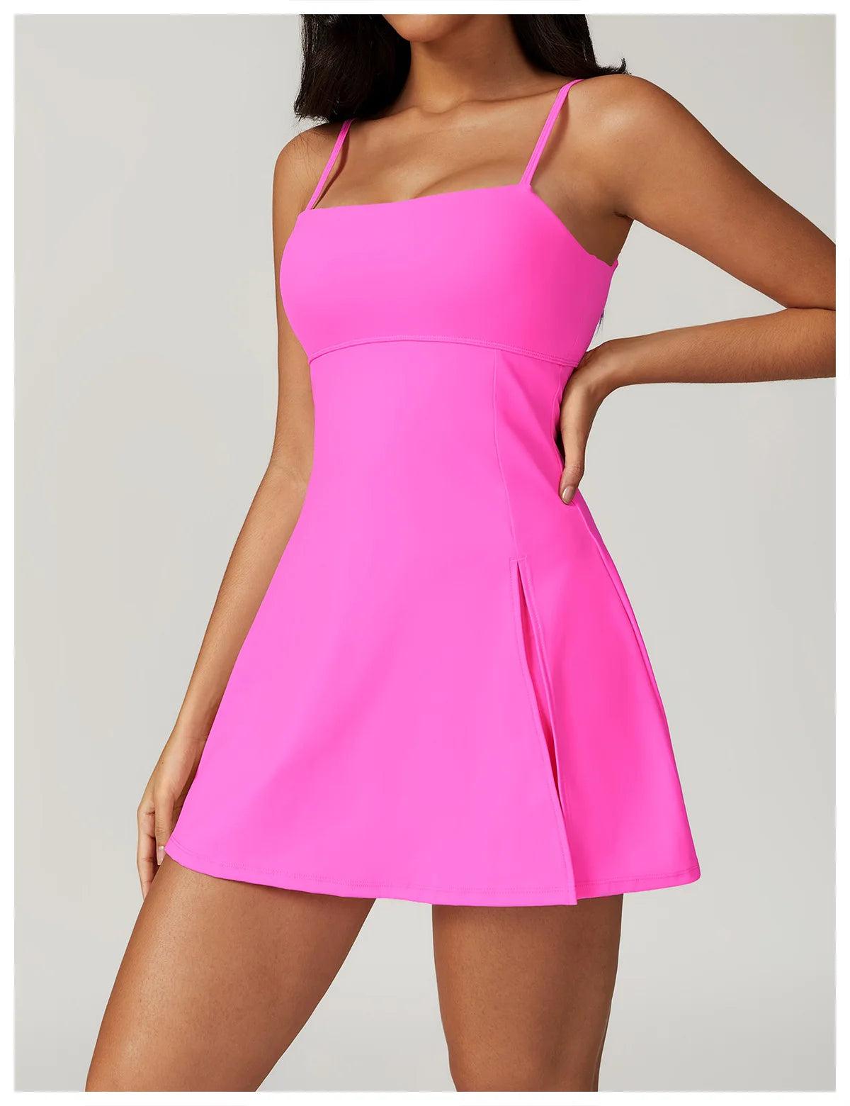 Ace Split Hem Active Dress