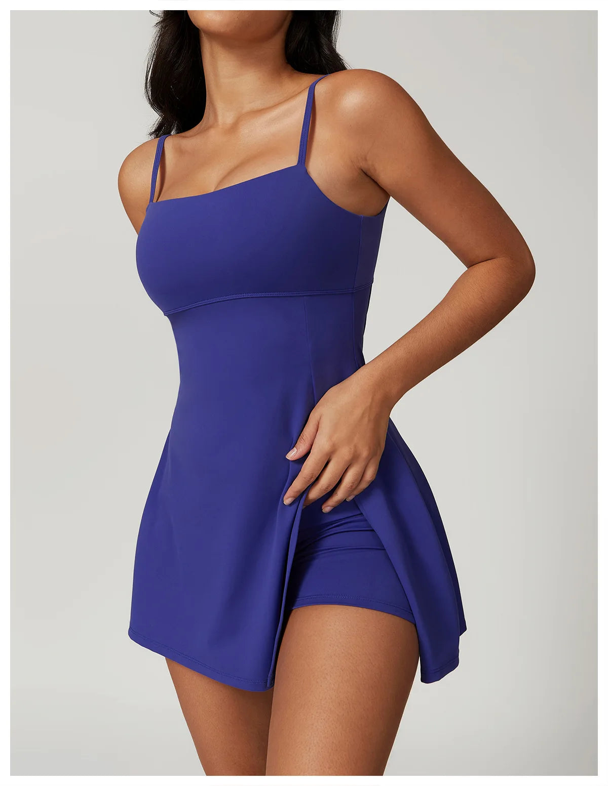 Ace Split Hem Active Dress