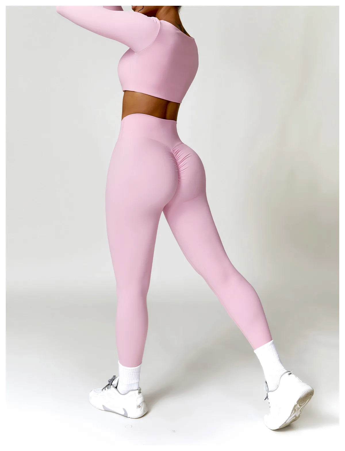 Scrunch Butt Long Sleeve Set