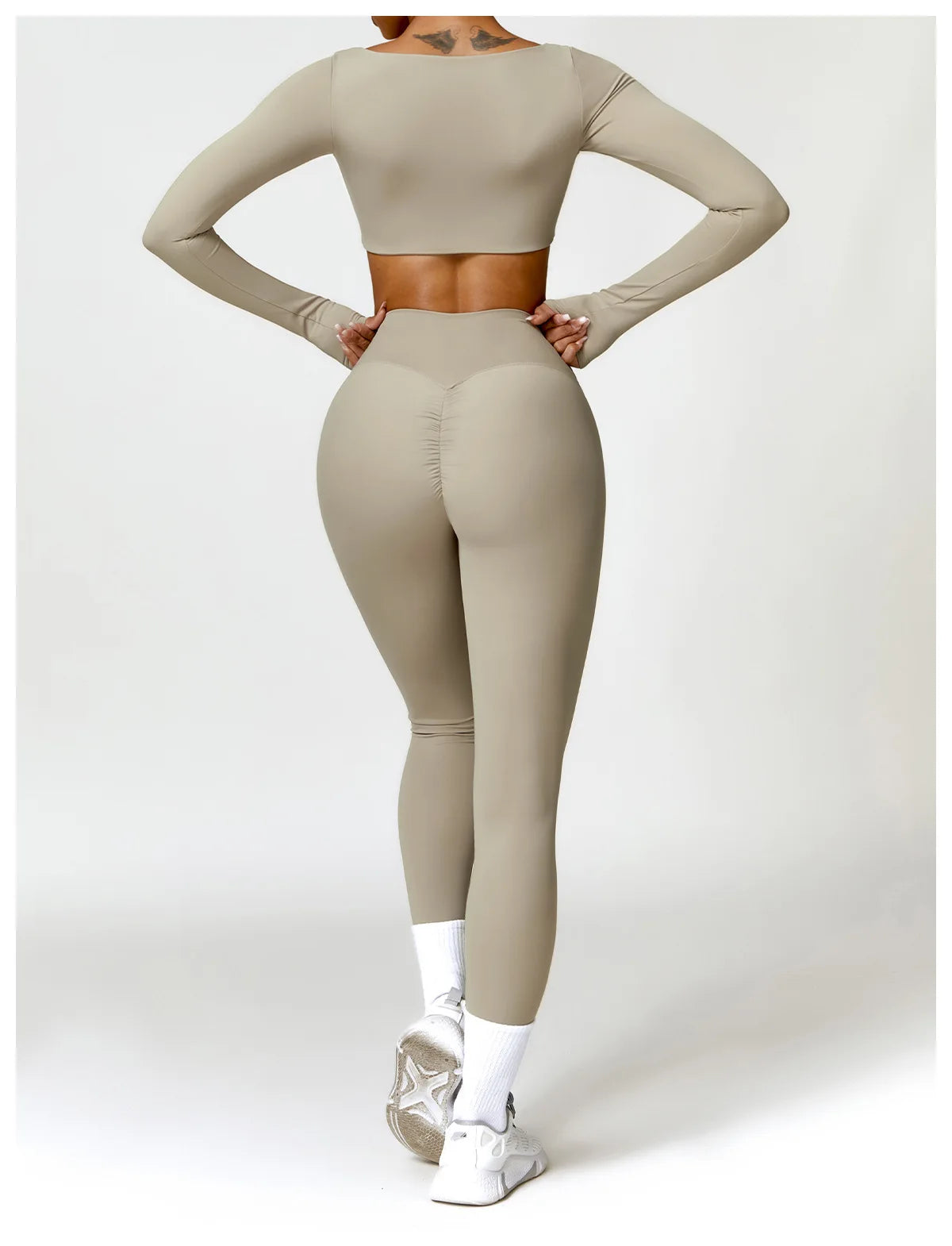 Scrunch Butt Long Sleeve Set