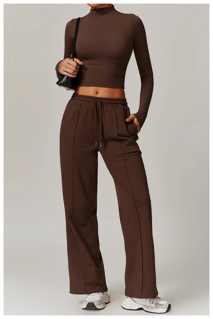 Lounge Sweatpants Long Sleeve Set