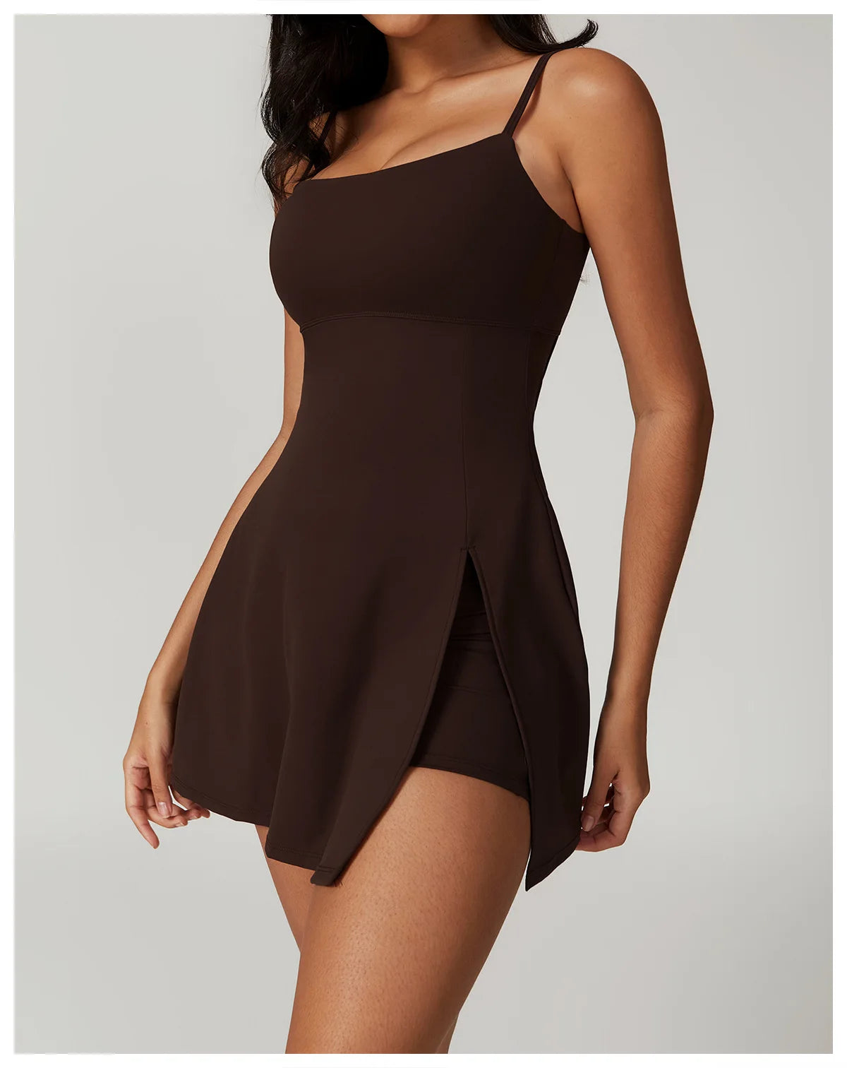 Ace Split Hem Active Dress