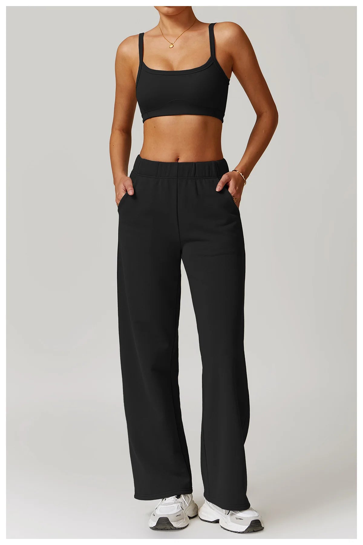 Flow Sweatpants Bra Set