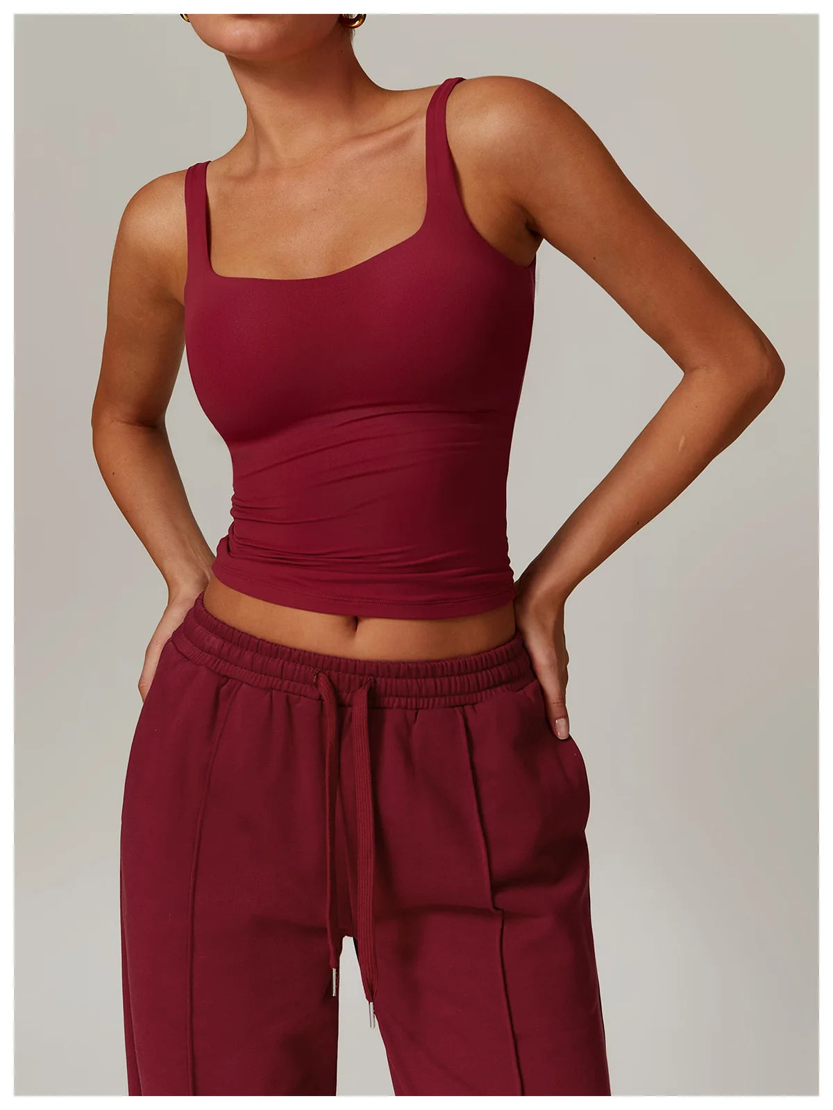 Lounge Tank Top Sweatpants Set